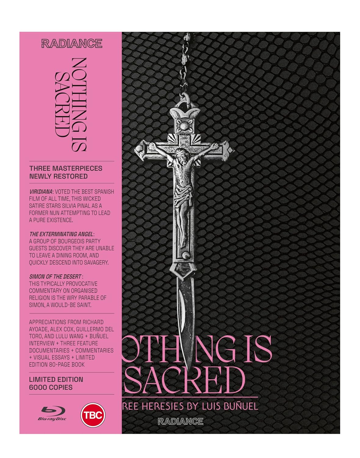 Obal – Nothing Is Sacred: Three Heresies by Luis Buñuel