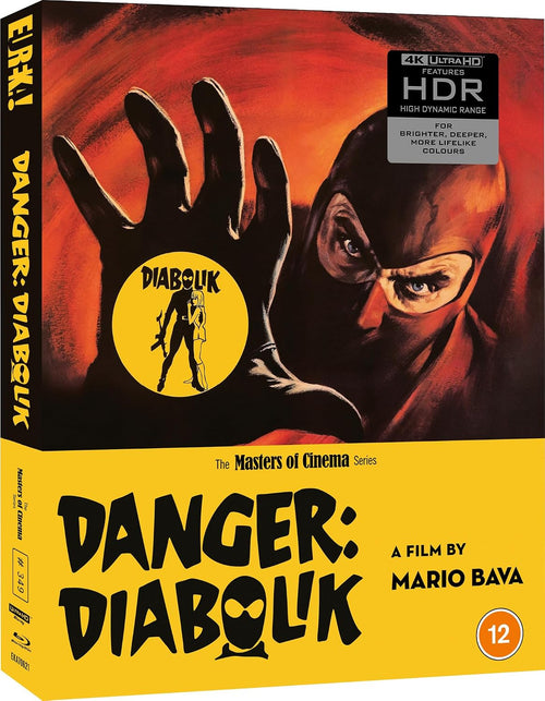Danger: Diabolik — pevný obal limitované edice, Eureka Masters of Cinema #349