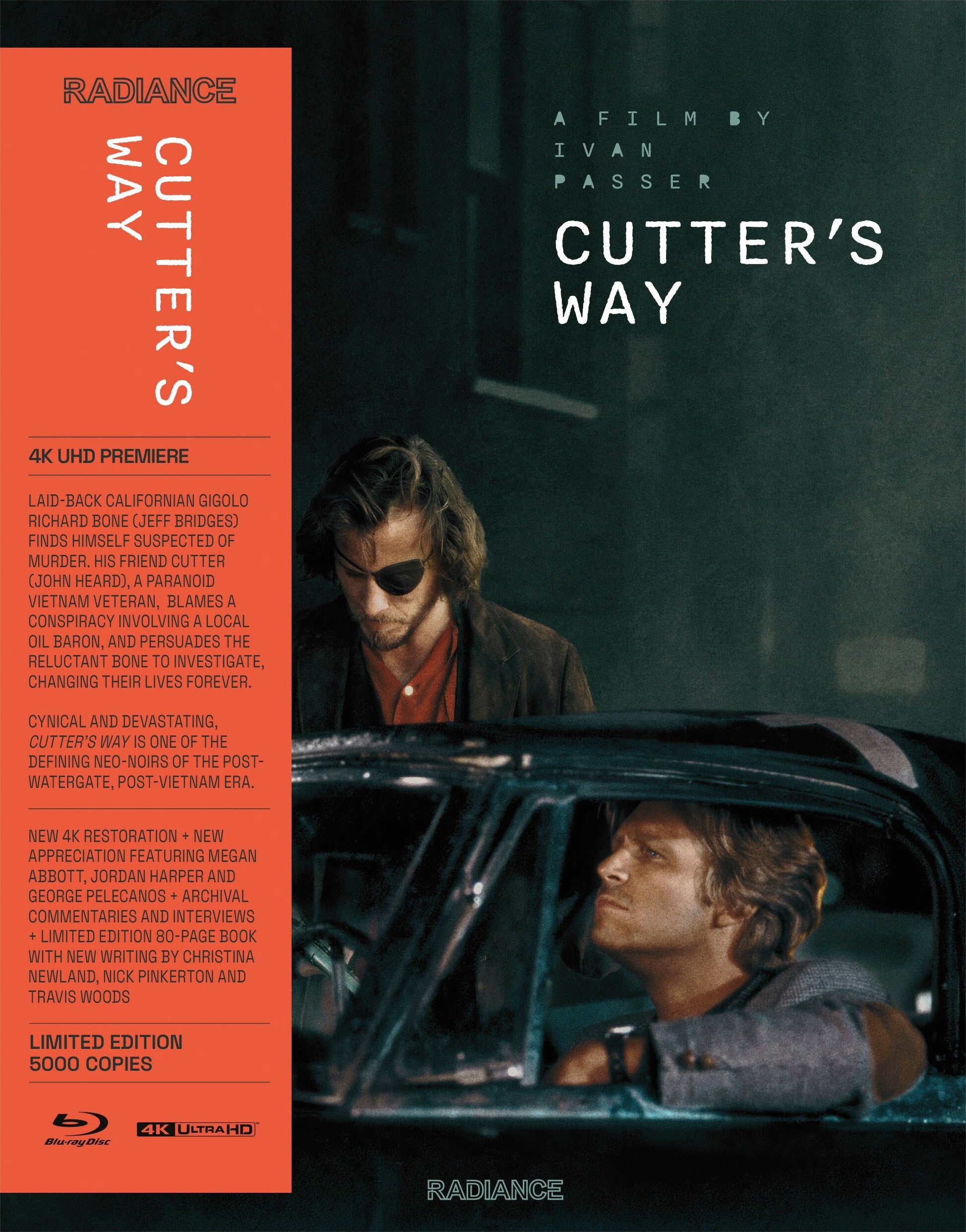 Cutter's Way — přední strana obálky