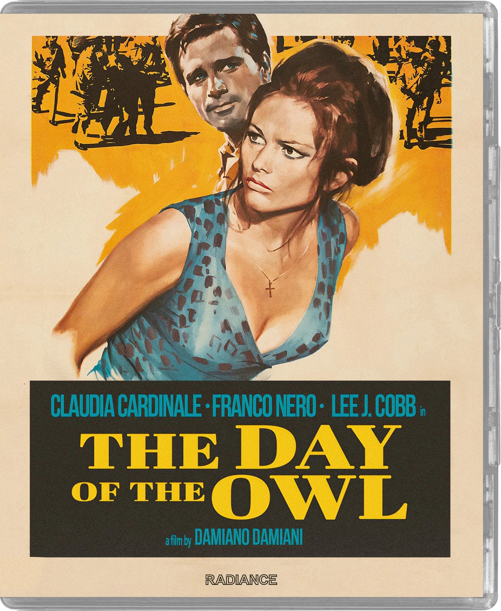 The Day of the Owl — přední strana obálky, Radiance Films