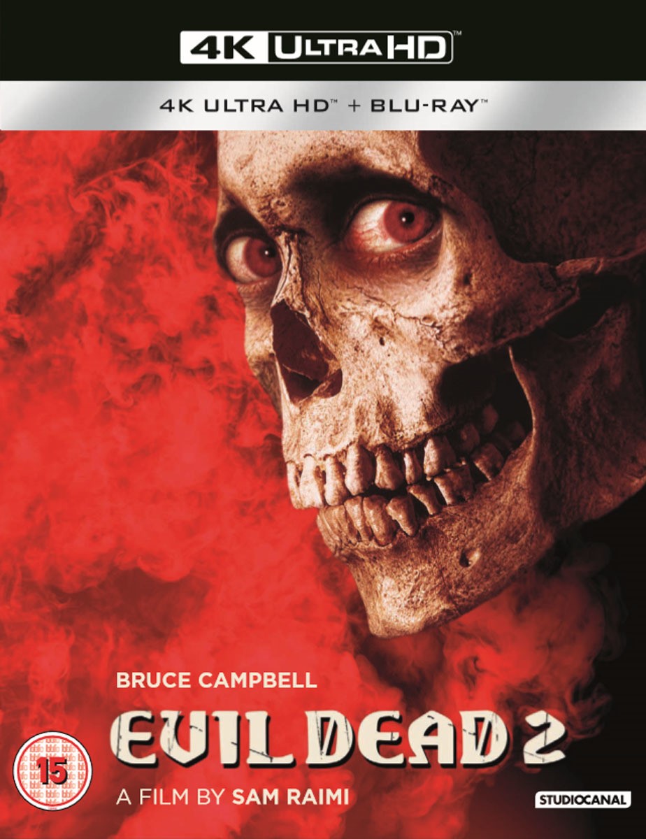 Evil Dead II — přední strana obálky