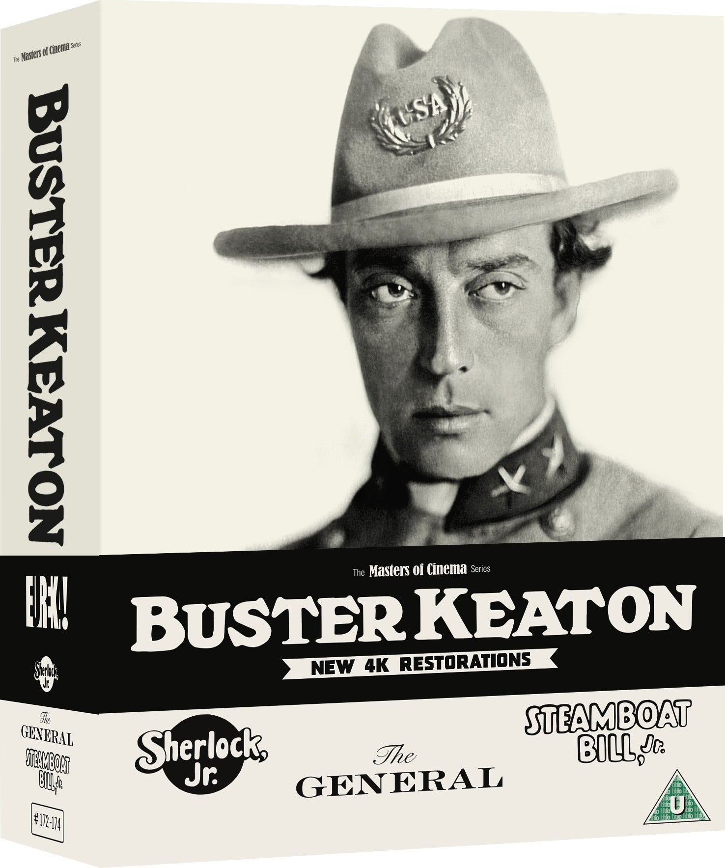 Buster Keaton: Sherlock Jr. / The General / Steamboat Bill, Jr. — Eureka Masters of Cinema