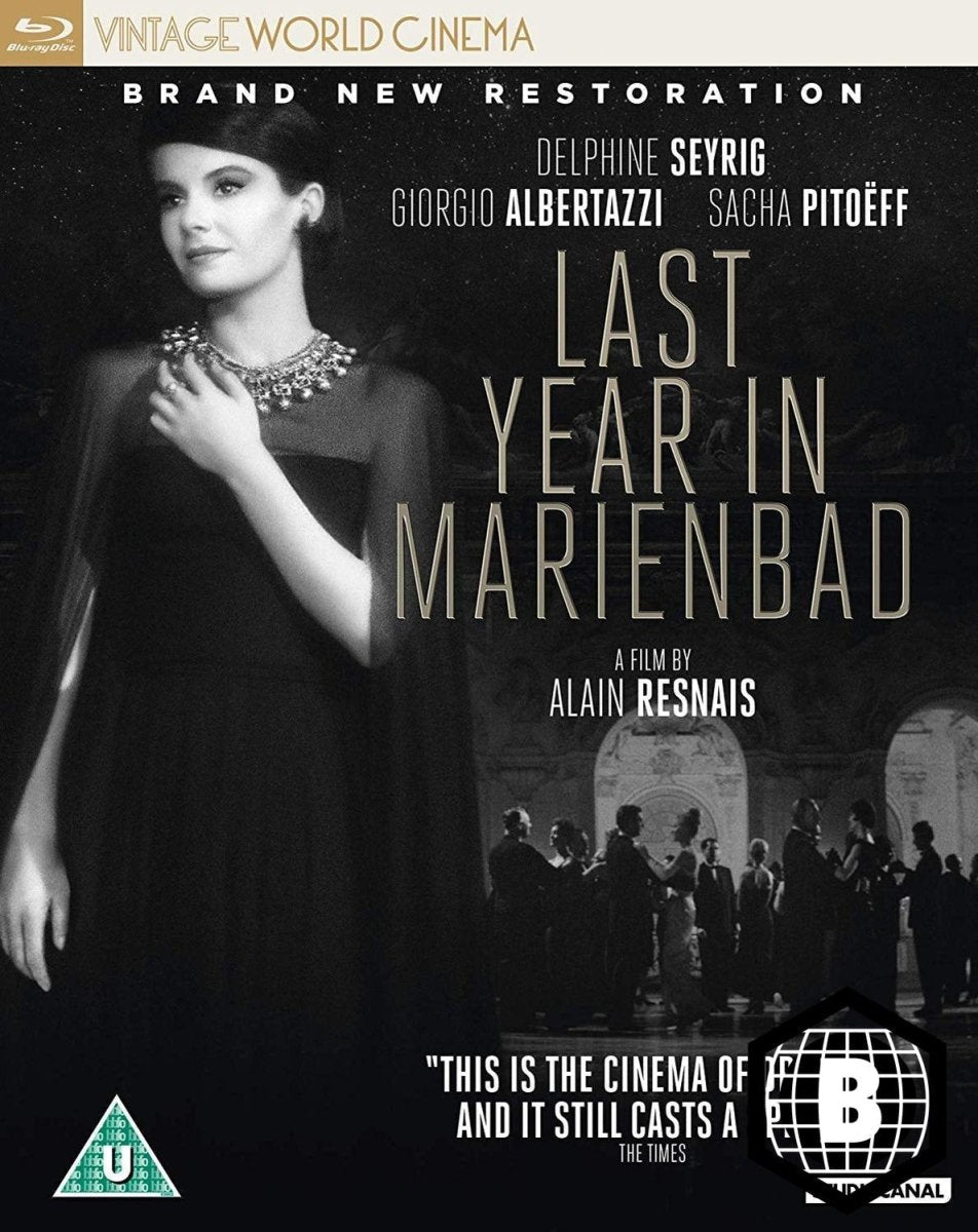 Last Year in Marienbad — přední strana obálky, StudioCanal