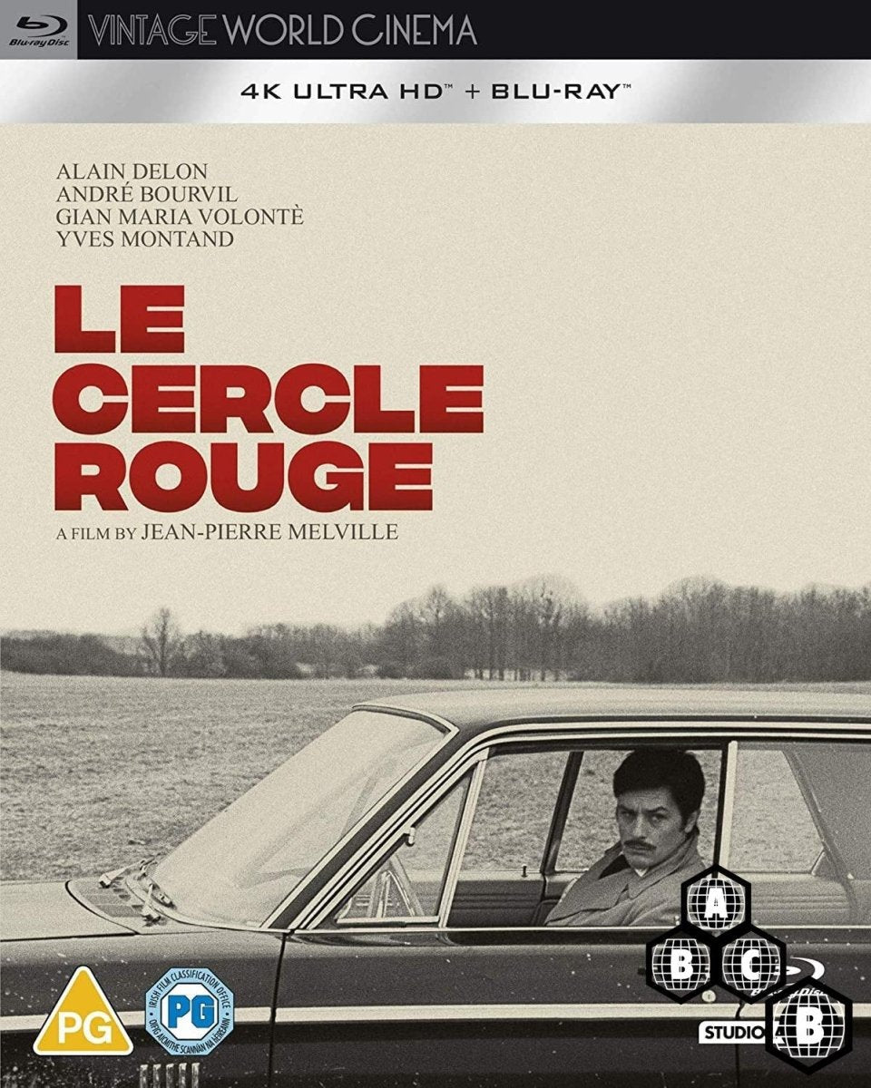 Le Cercle rouge — přední strana obálky, StudioCanal