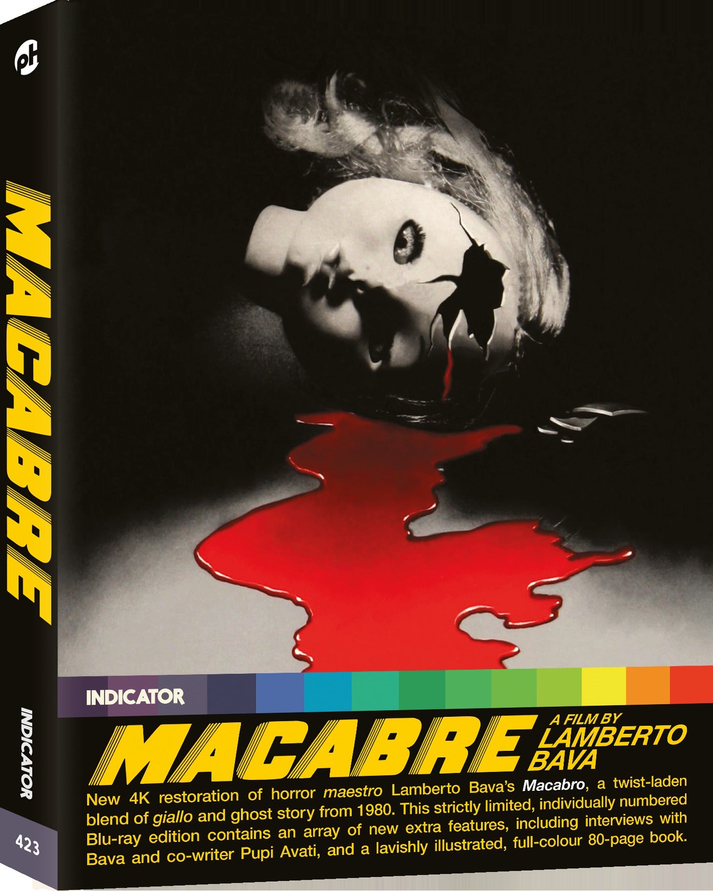 Macabre — přední strana obálky, Indicator