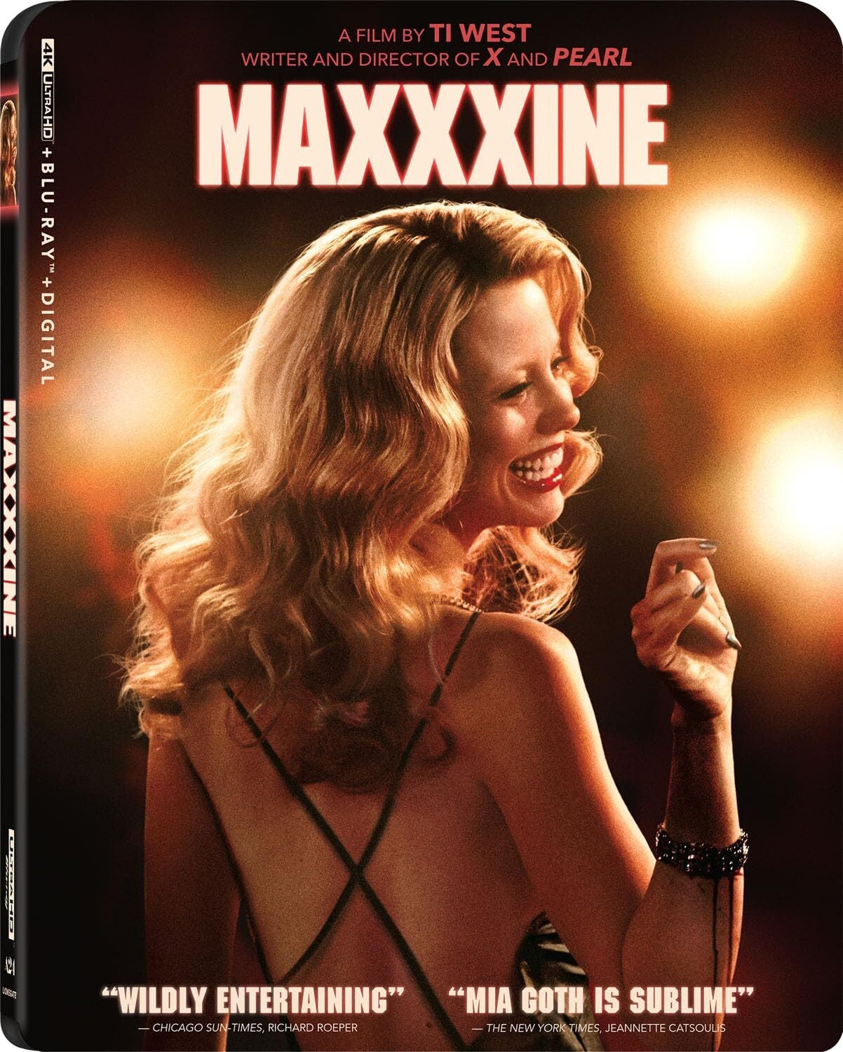 MaXXXine — přední strana obálky, Second Sight Films