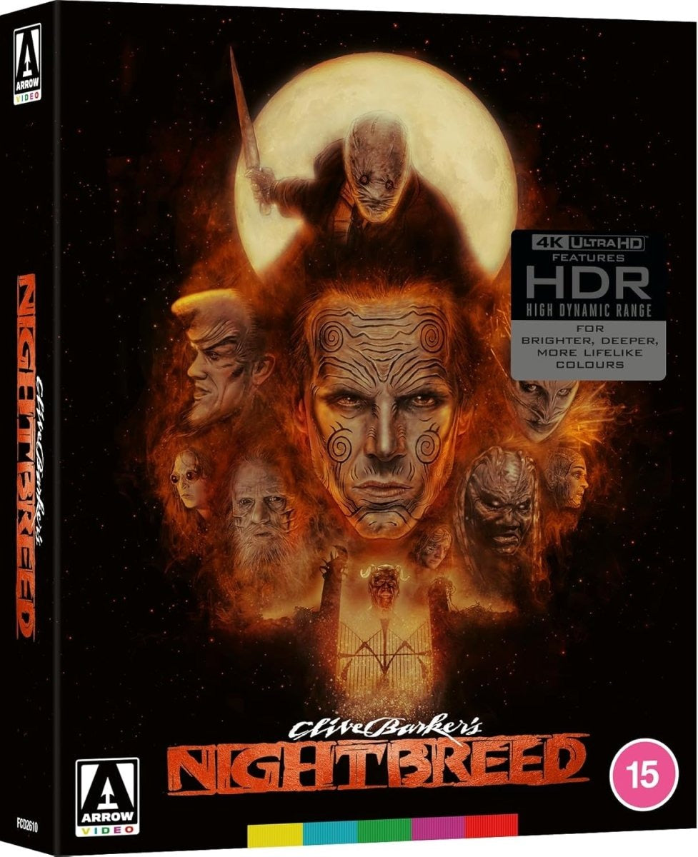Nightbreed — přední strana obálky, Arrow Video