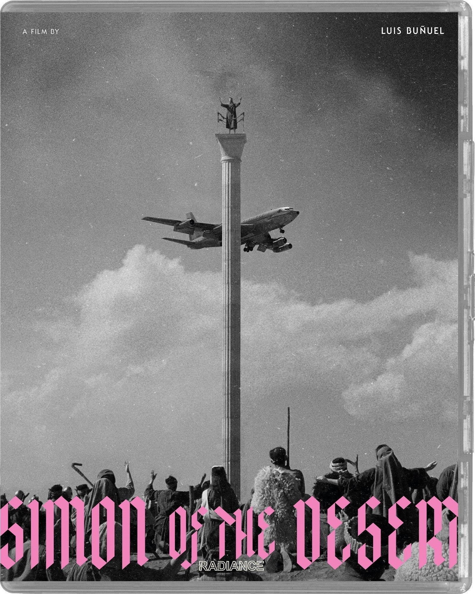Simon of the Desert — přední strana obálky, Radiance Films