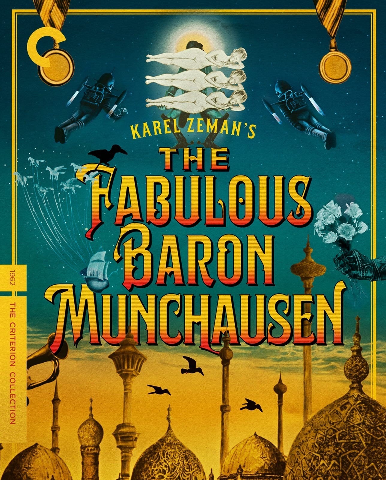 The Fabulous Baron Munchausen — přední strana obálky, Second Run
