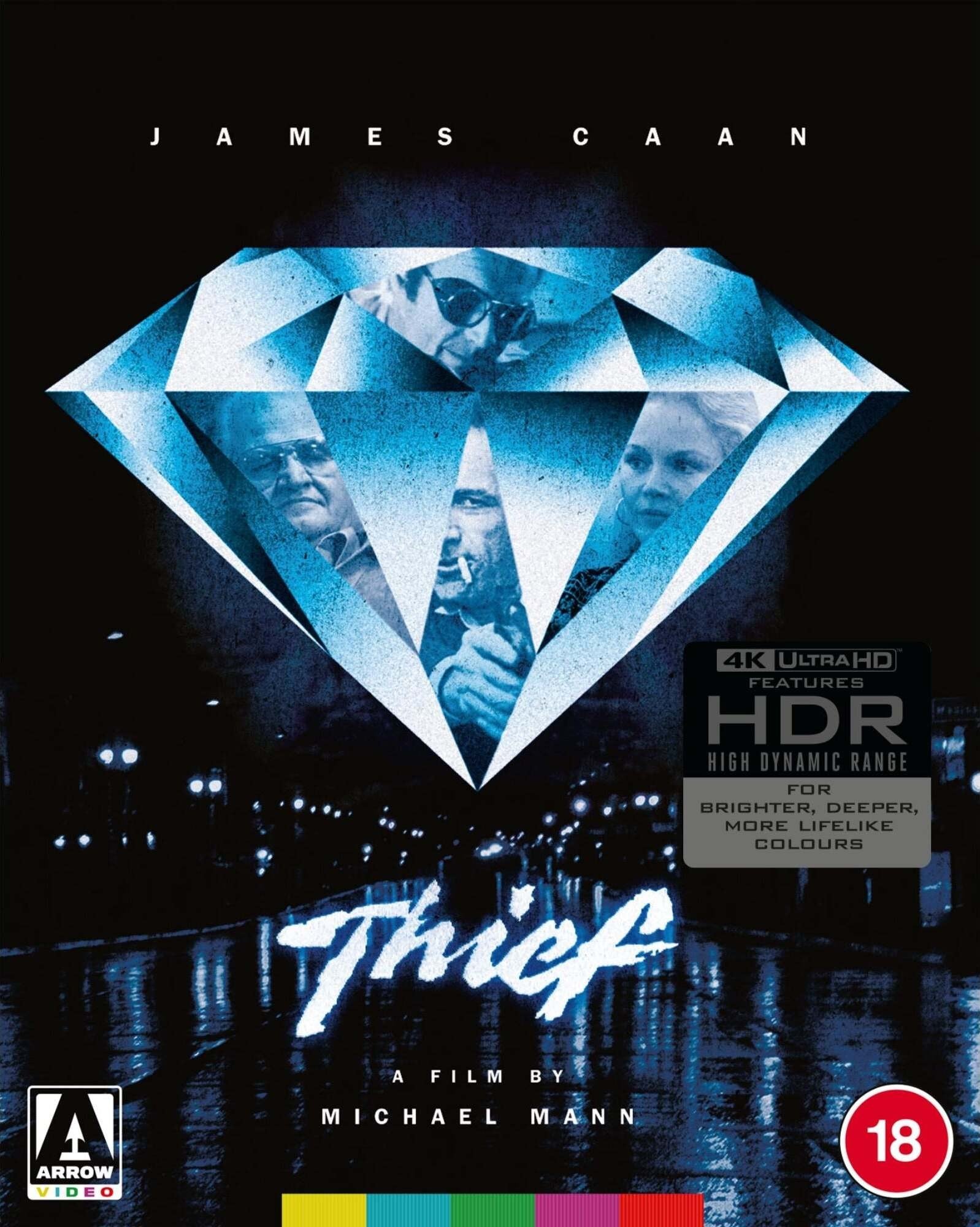 Thief — přední strana obálky, Arrow Video