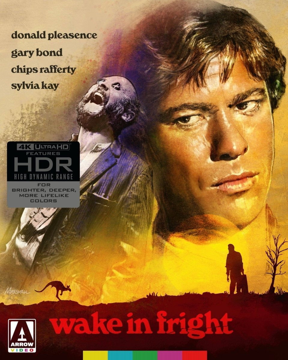 Wake in Fright — přední strana obálky, Arrow Video